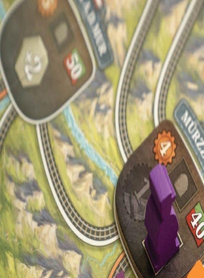 Capstone Games: Imperial Steam, Strategy Board Game, Plan, Build and Expand Your Railway Network, 2 to 5 Players, 120 Minute Play Time, Ages 15 and Up - Image 5